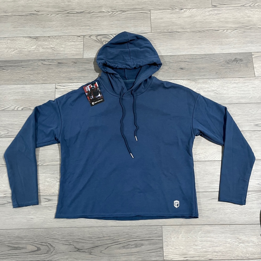 NWT Born Primitive The Flashback hoodie. A hooded workout top